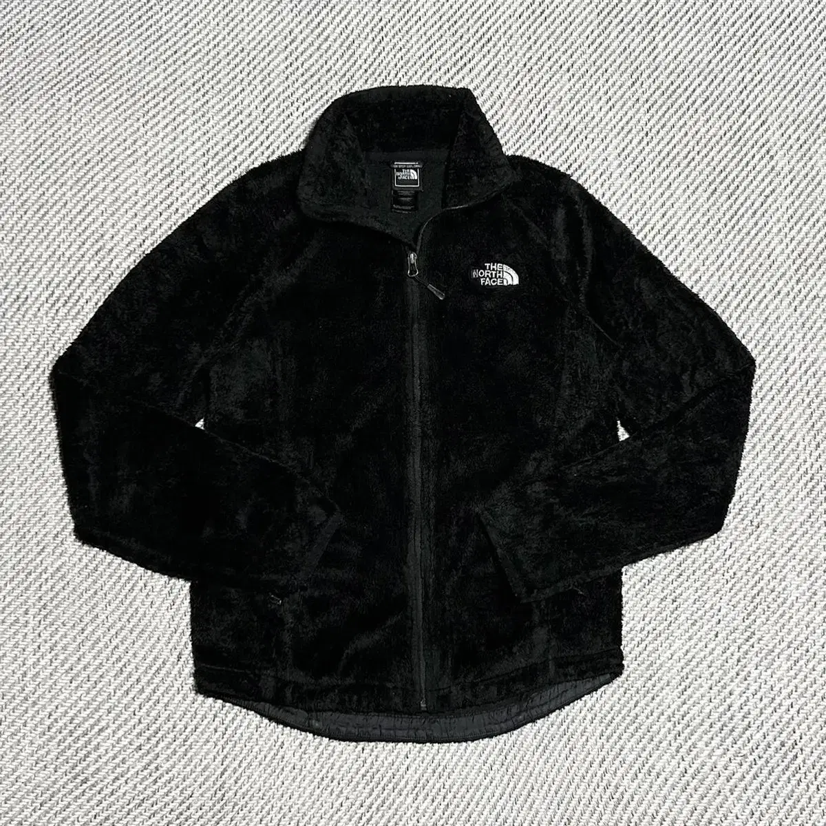 [ S ] Northface 노스페이스 블랙 플러피 후리스 자켓